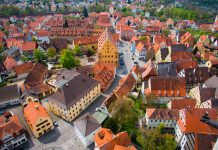 Nördlingen, Germany: The town built inside a crater